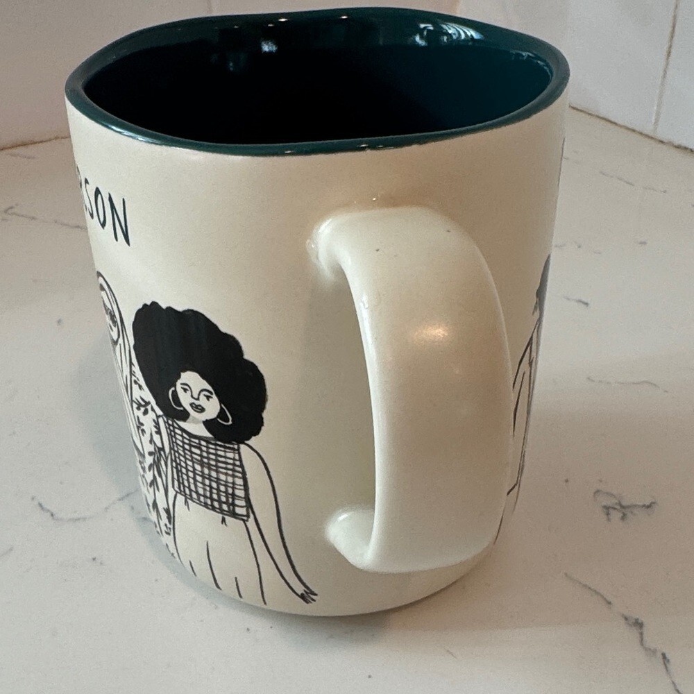 People Person Ceramic Mug - Cream and Black - Picture 5 of 6